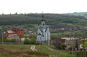 Панорама села (Из Панорамио, автор V&A Dudush)