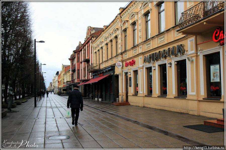 Посленовогодний Каунас Каунас, Литва