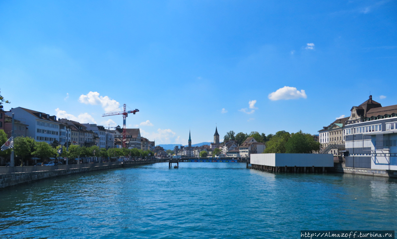 Цюрих - самый крупный город Швейцарии