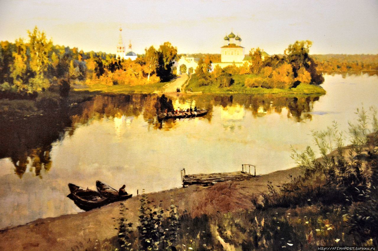 Плес история картины