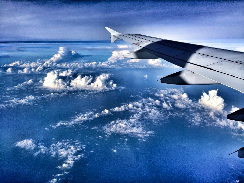 Над Андаманским морем.