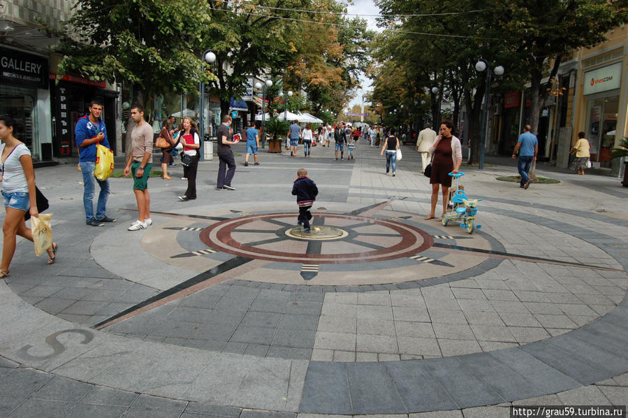 Нулевой километр Бургаса