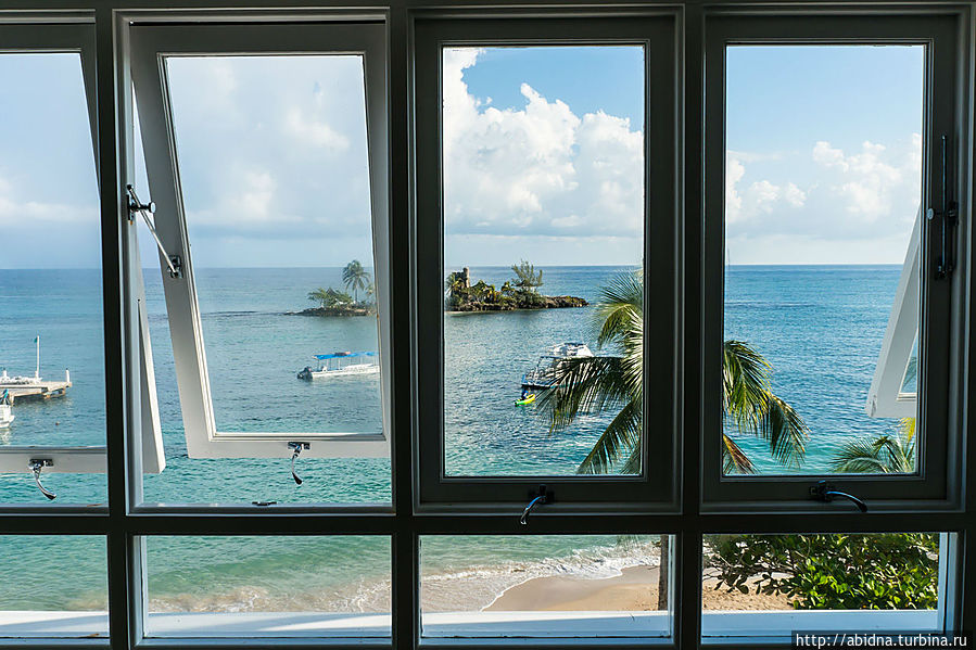 Окно в море, или... потолок в небо! Ямайка