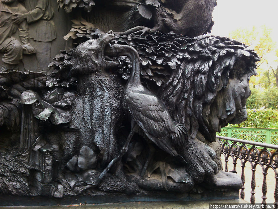 Памятник И.А.Крылову Санкт-Петербург, Россия