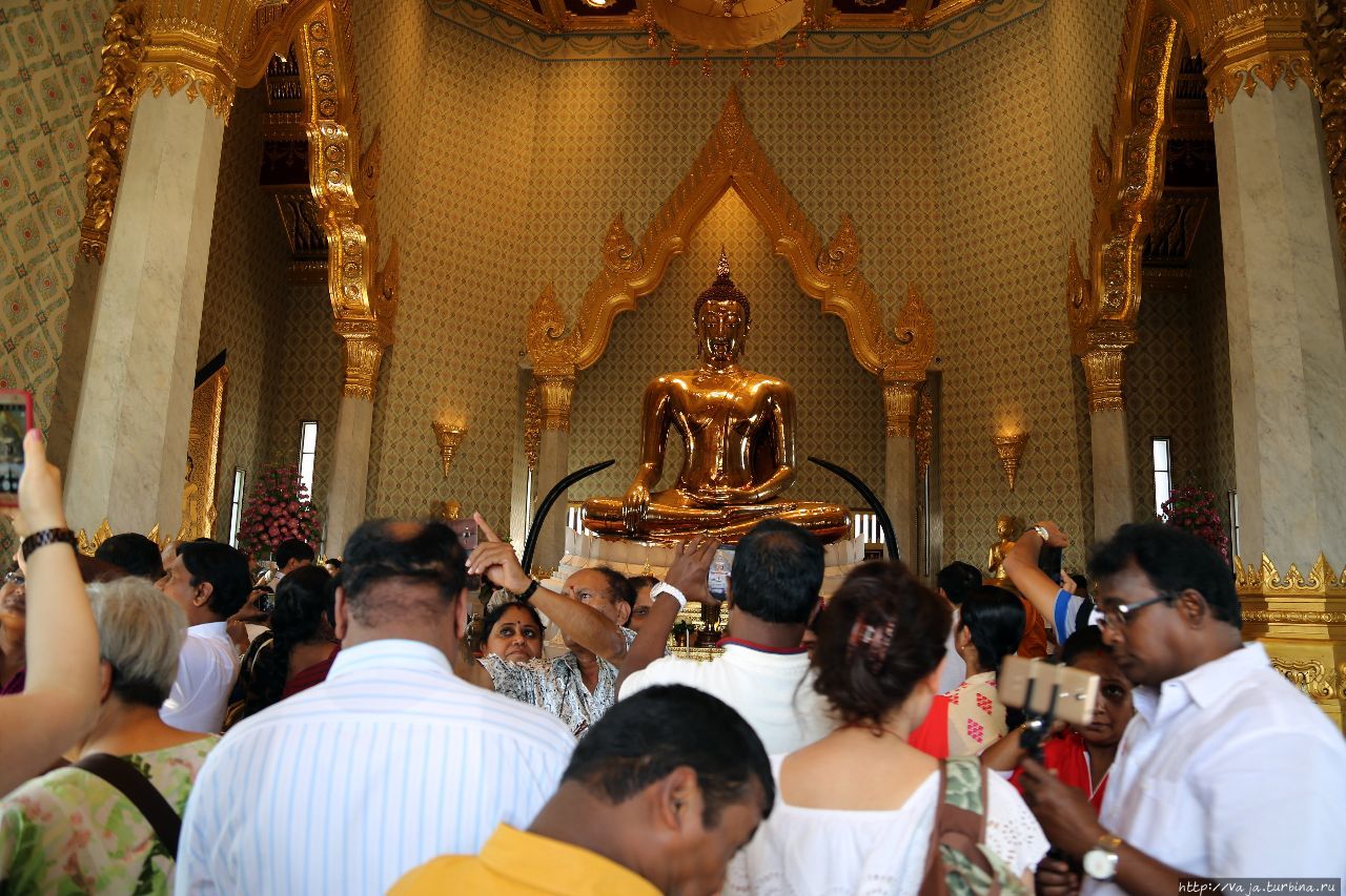 Золотой Будда Бангкок, Таиланд