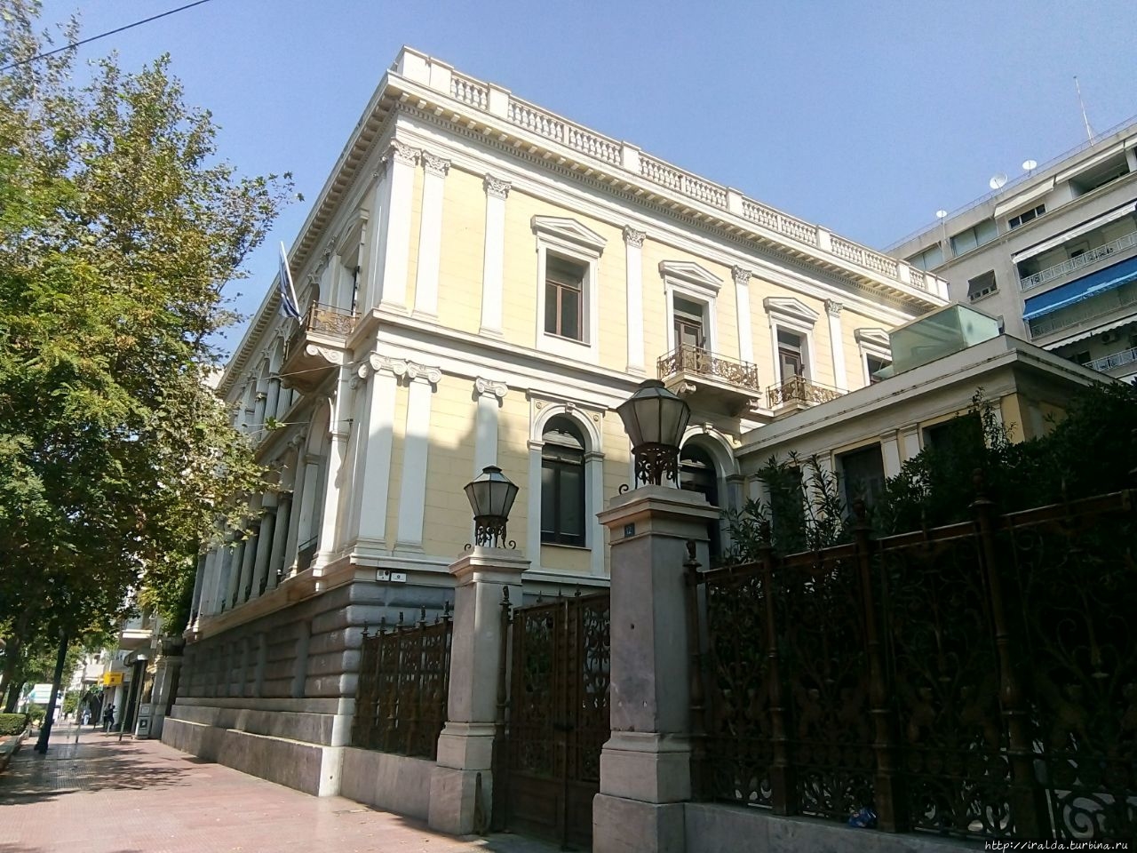 Музей нумизматики в Афинах. Афины, Греция
