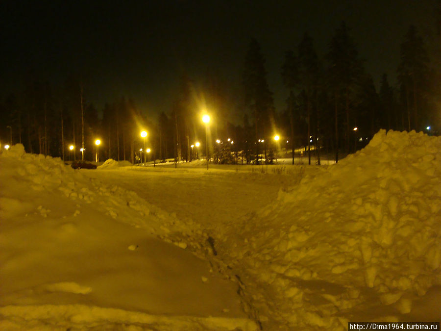 Зимняя сказка в Иматре Иматра, Финляндия