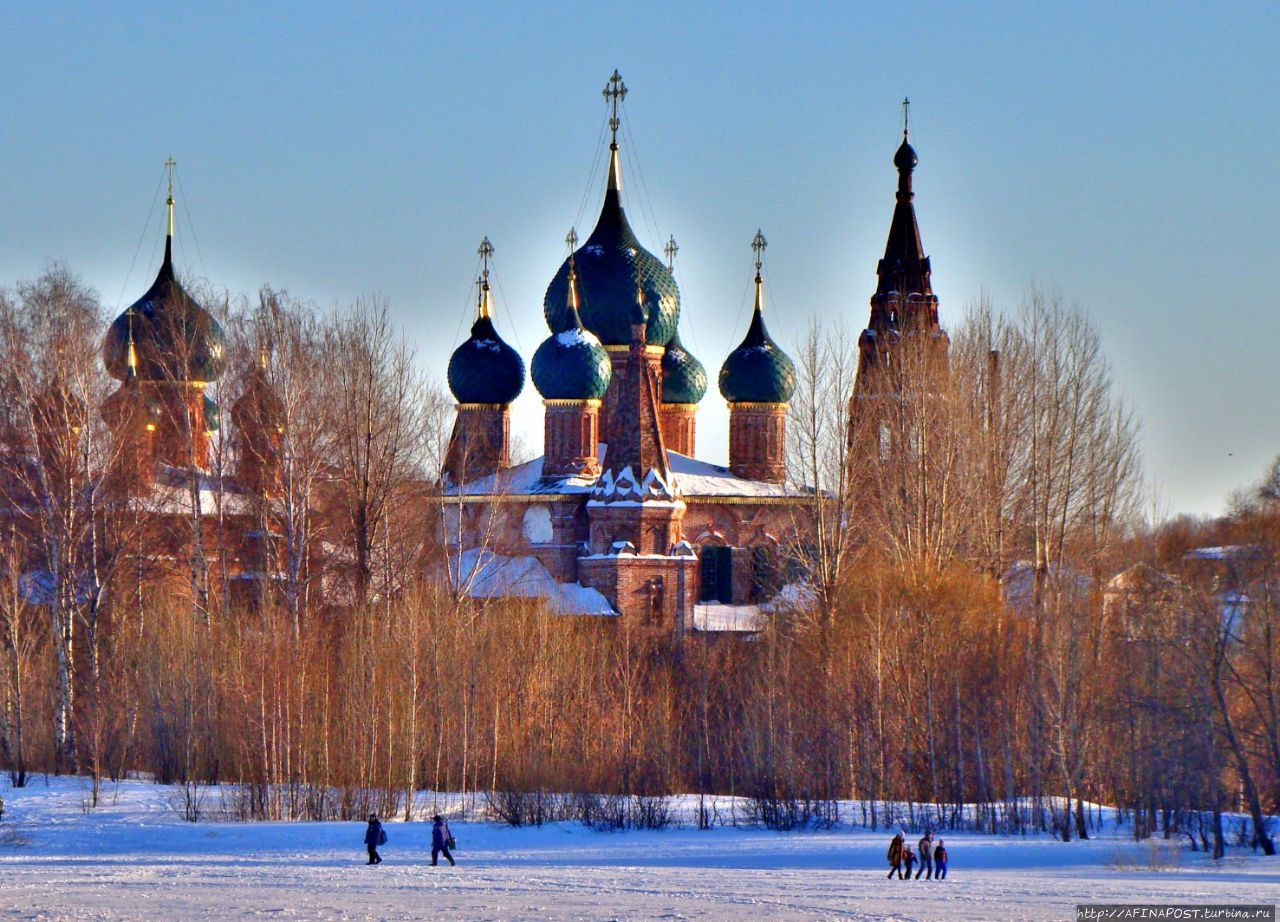 Церковь закат Ярославль