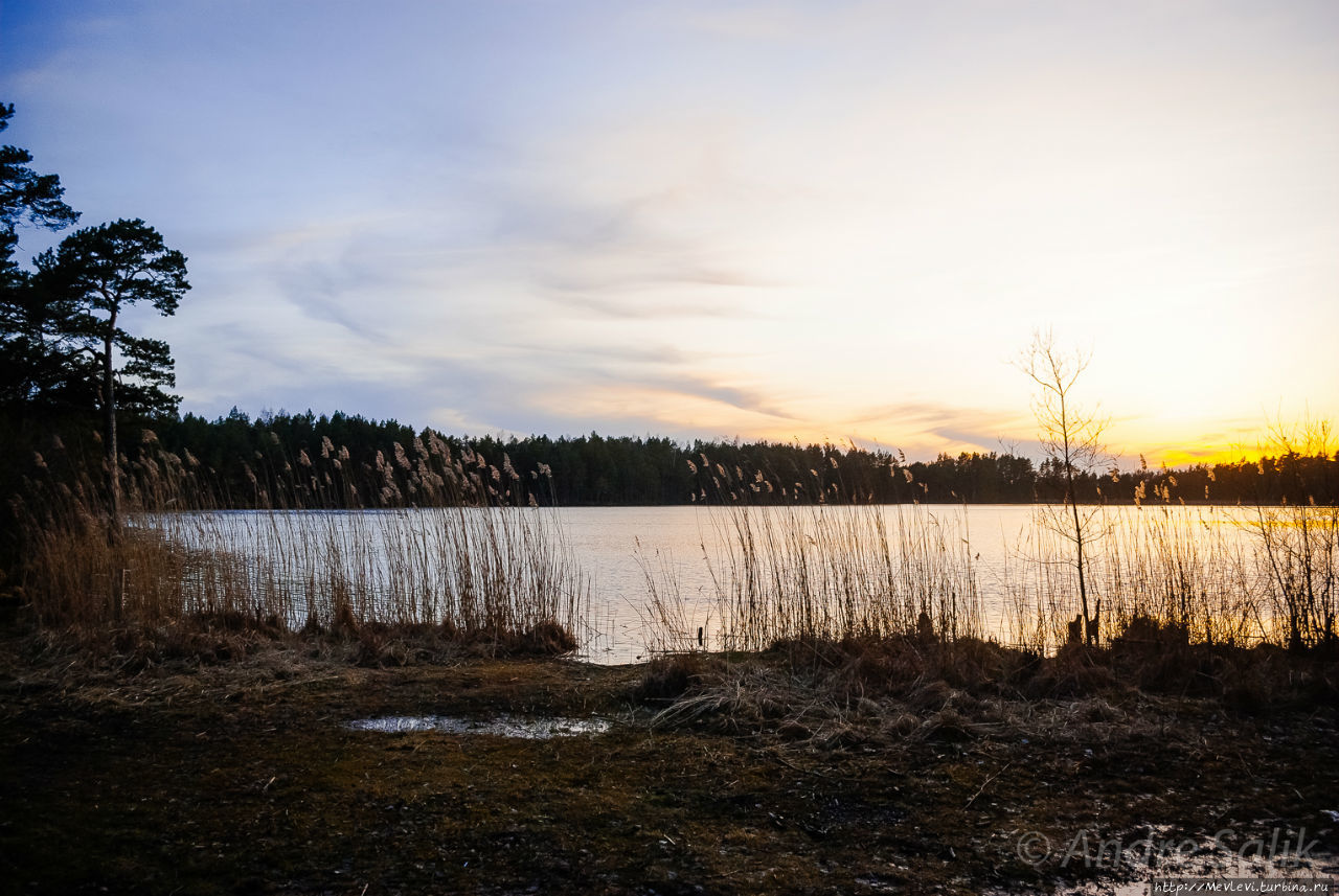 Черное озеро Кемери, Латвия