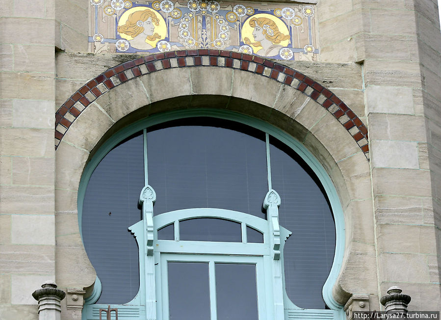 Дом Делуне, 1904, авеню Франклин Рузвельт. Архитектор Леон Делуне. Брюссель, Бельгия