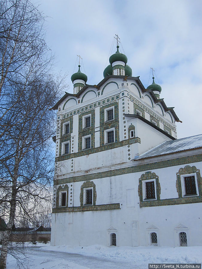 Монастырь в Вяжищах Новгородская область, Россия