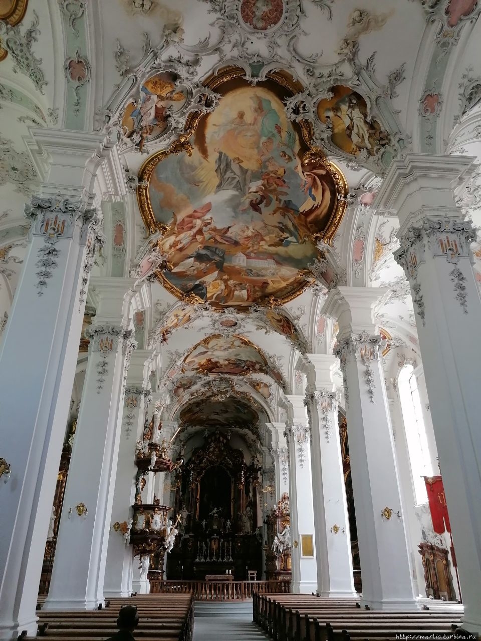 Монастырская церковь святых Георга и Якоба Исни-им-Алльгой, Германия
