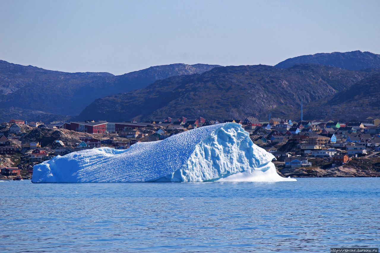 Ух ты, мы вышли из бухты Илулиссат, Гренландия