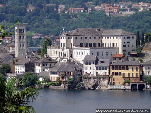 Пешеходный маршрут в Orta San Giulio Орта-Сан-Джулио, Италия