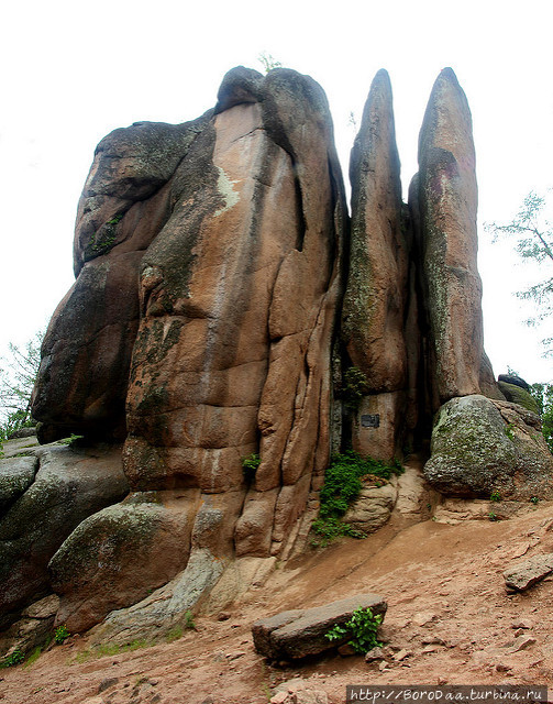 Скала «Перья» Красноярск, Россия