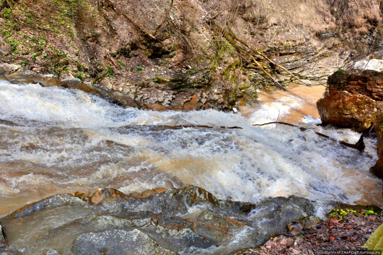 Водопады Руфабго Каменномостский, Россия