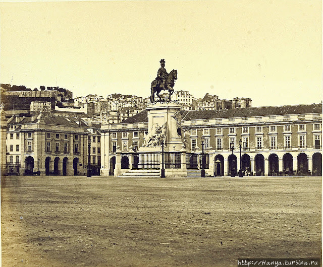 Фото 1870 г. Из интернета Лиссабон, Португалия