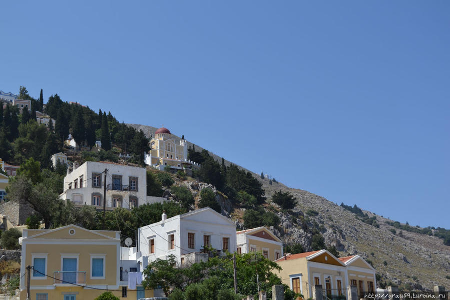Церковь Сретения Богородицы (Девы Lemonitissa) Сими, остров Сими, Греция