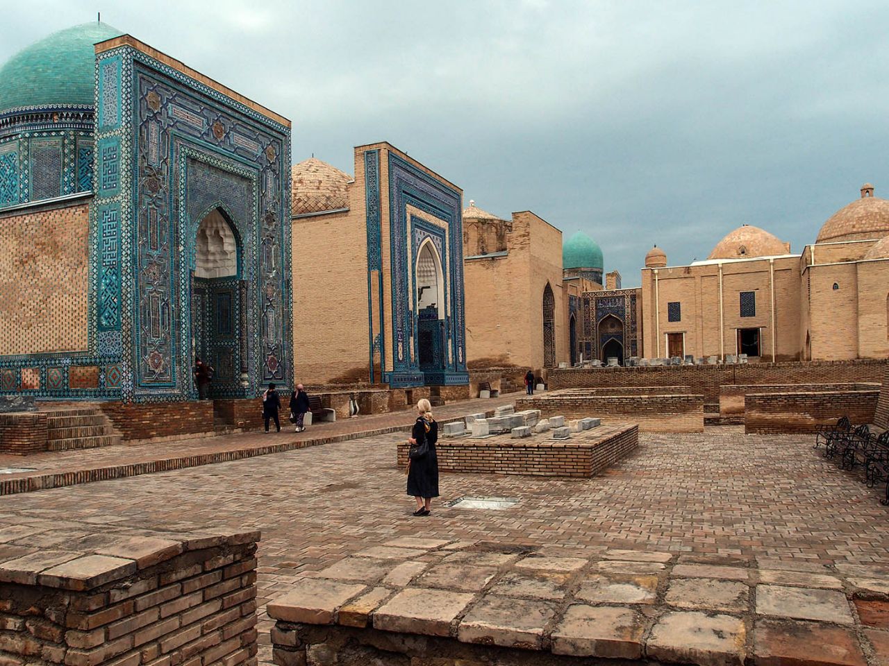 Мемориальный комплекс Шахи-Зинда Самарканд, Узбекистан