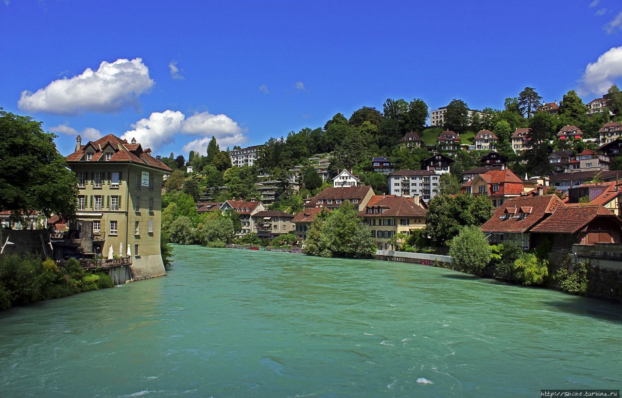 Река Ааре Берн, Швейцария