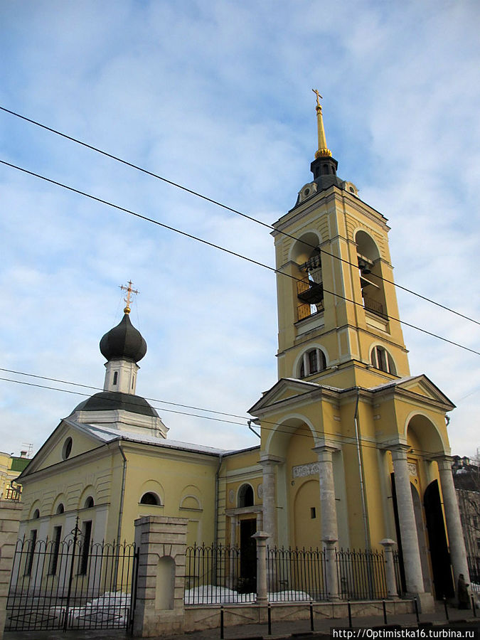 Церковь Успения в Казачьей слободе Москва, Россия