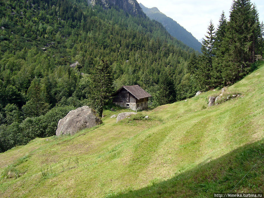 Горный перевал Susten Pass Кантон Ури, Швейцария