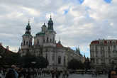 Староместская площадь и храм Св. Николая