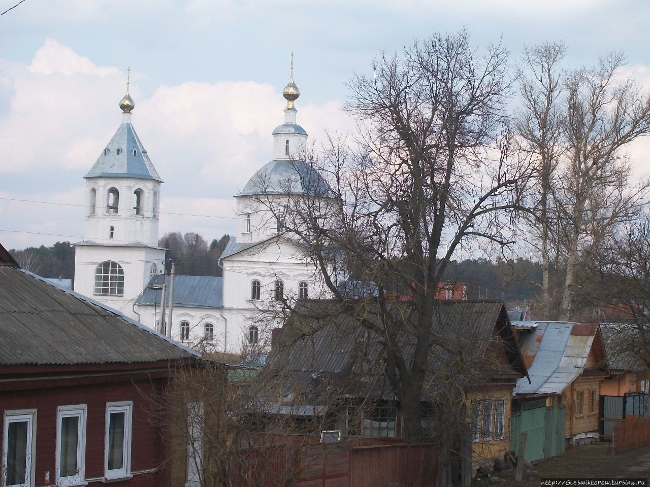 Прогулка по городу на Пасху Верея, Россия