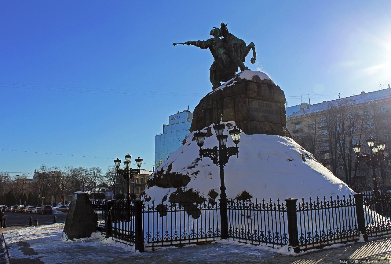 Памятник Богдану Хмельницкому Киев, Украина