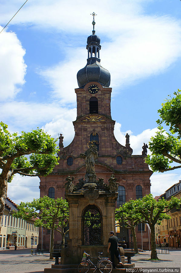 Бенедиктинская церковь Раштат, Германия