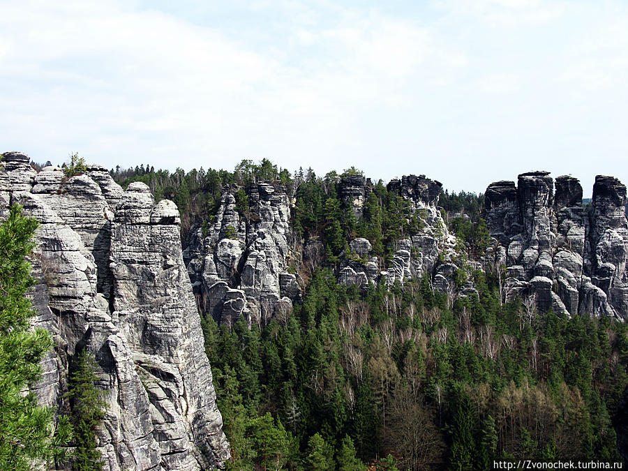 Саксонская Швейцария. Бастай