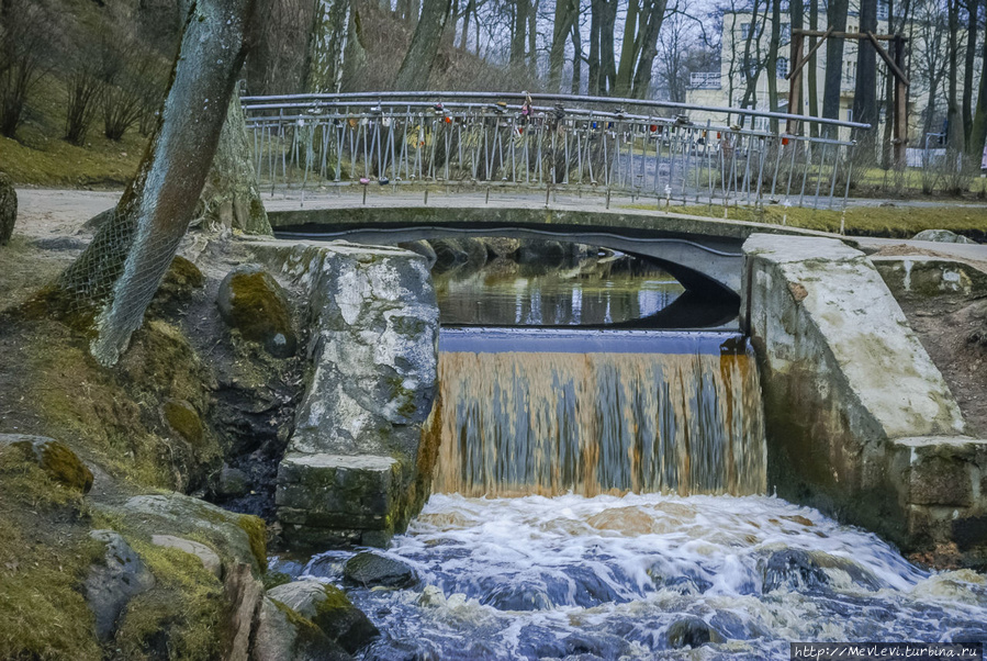 В марте в парке Аркадия Рига, Латвия
