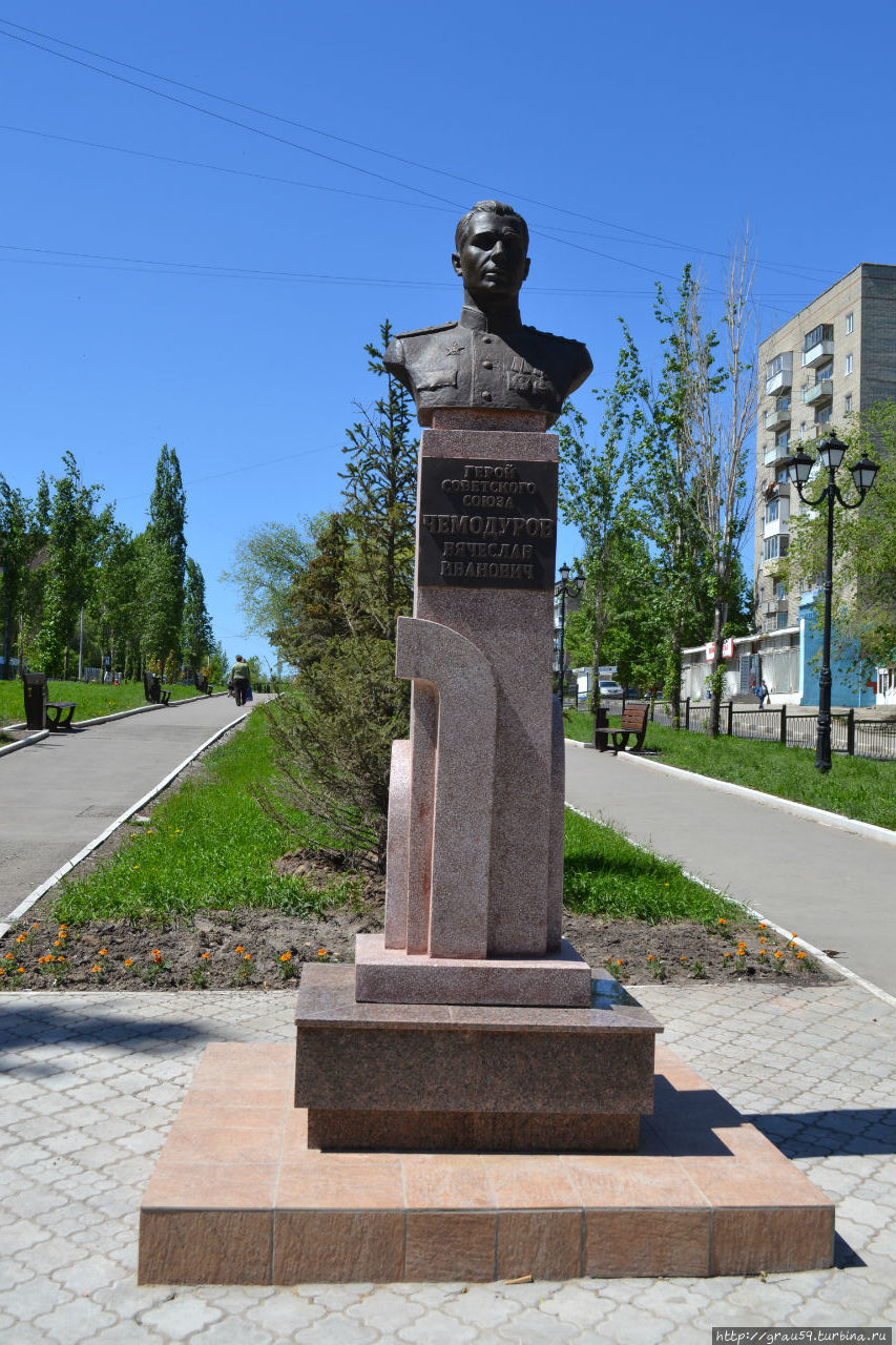 Памятник В.И.Чемодурову Саратов, Россия