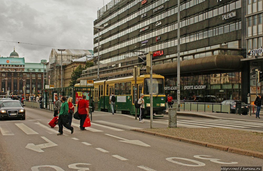 Хельсинки-город трамвайный Хельсинки, Финляндия
