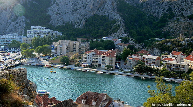 место впадения реки Цетина в море