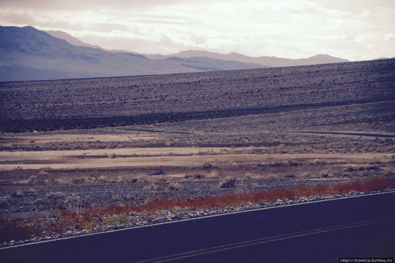 Турбина на Route-66 — Вулканы удачи и киндерсюрпризов Национальный парк Долина Смерти, CША