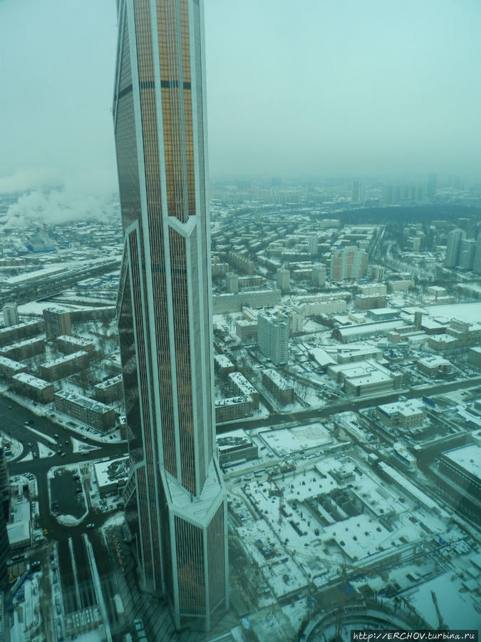 Смотровая площадка в  Москва-сити Москва, Россия