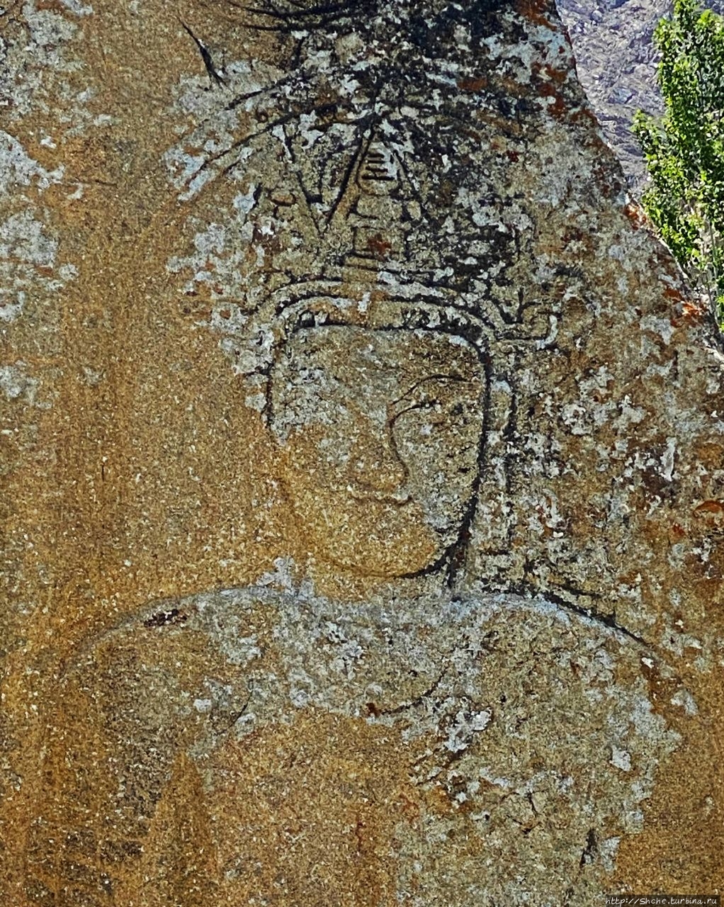 Камень Будды в Мантале Мантал, Пакистан