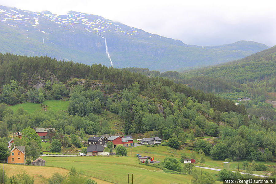 Дорога через царство воды Западная Норвегия, Норвегия