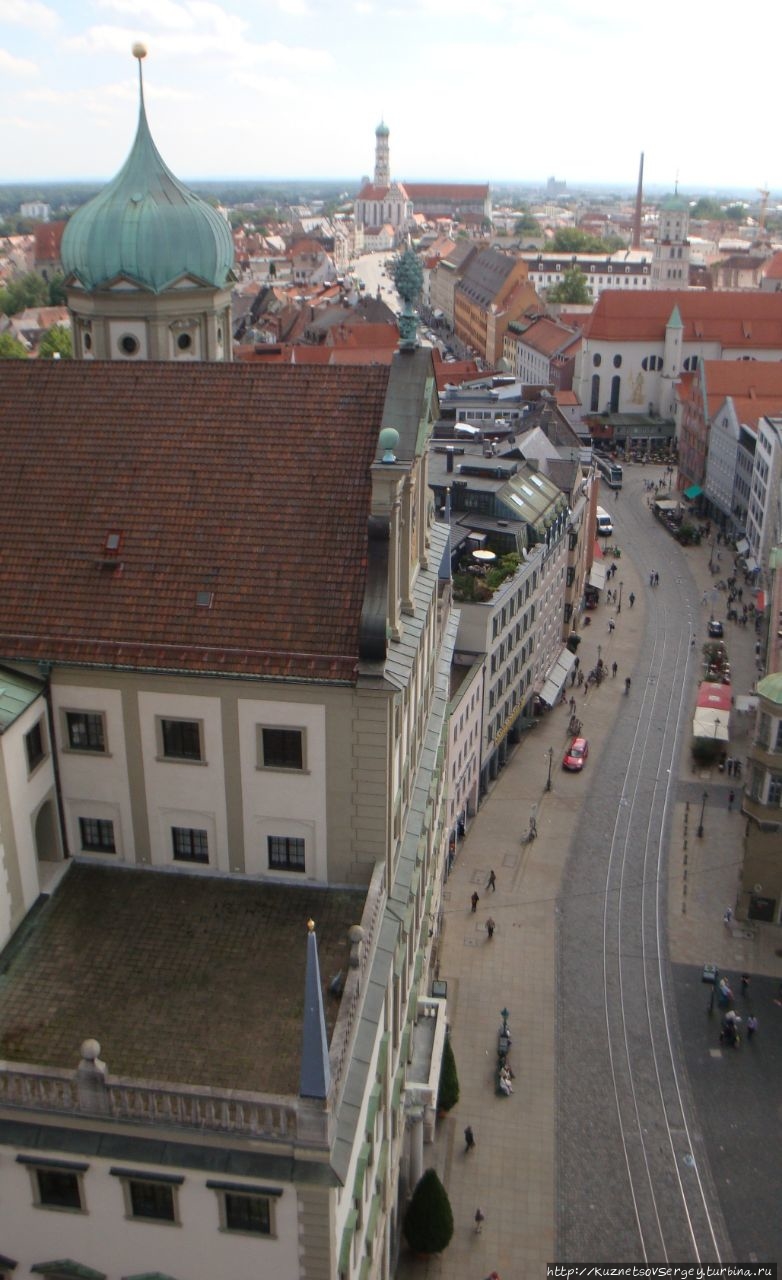 Башня Перлах Аугсбург, Германия Башня Перлах Аугсбург, Германия