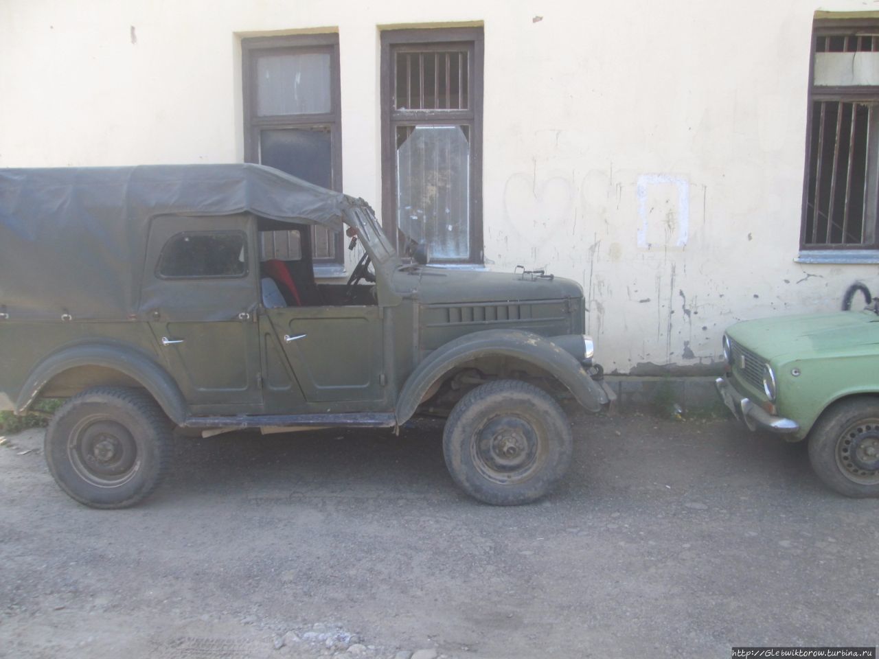 Прогулка по бывшему городу  