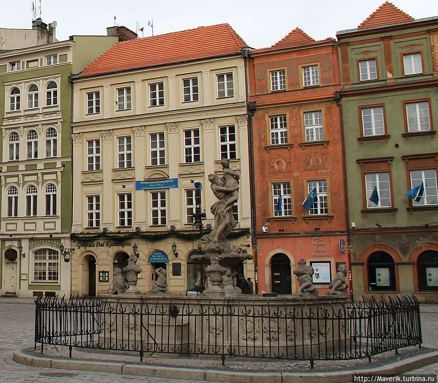 Познань — прогулка по Рыночной площади Познань, Польша