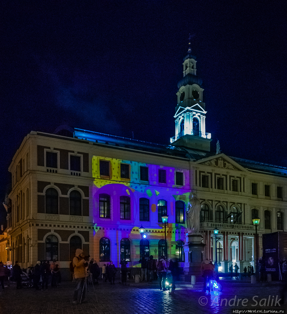 Staro Riga 2015 Фестиваль света Рига сияет Рига, Латвия