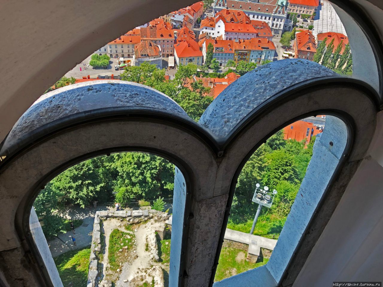Смотровая башня Любляна, Словения