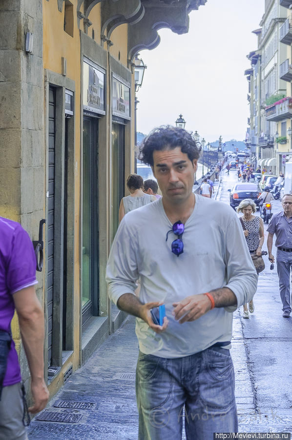 Золотой мост в Флоренции Флоренция, Италия