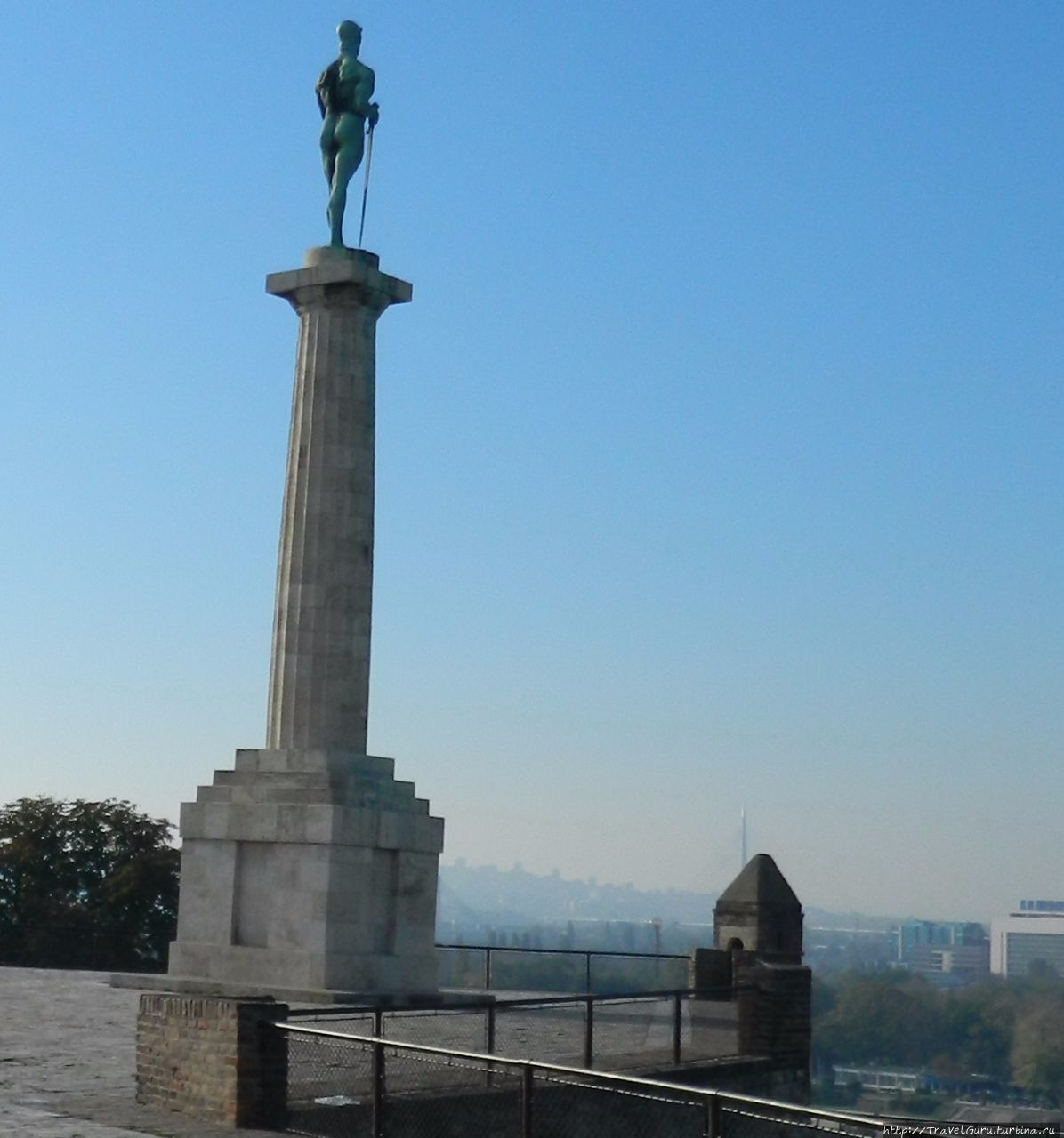 Статуя Победник (Победитель) Белград, Сербия