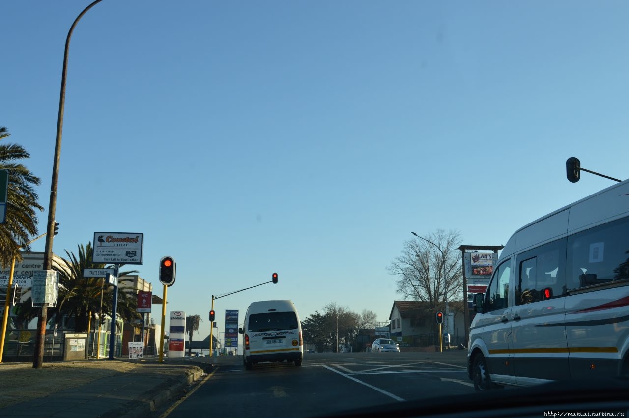 ЮАР. Поперёк на автомобиле Ньюкасл, ЮАР