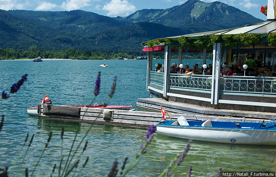 ресторанчики на озере Санкт-Вольфганг, Австрия