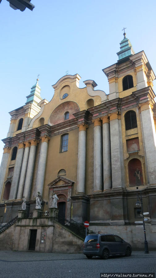 Костел францисканцев 18 век Пшемысль, Польша