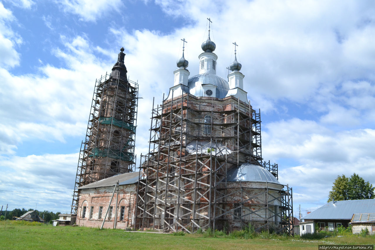 Церковь Спаса Преображения Вершилово, Россия